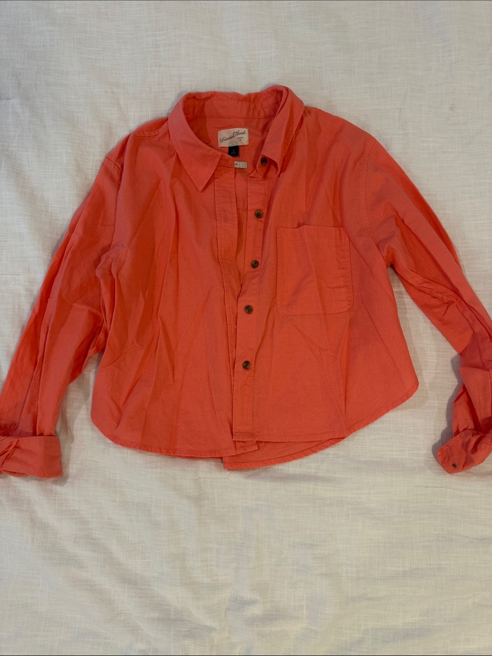 Universal Thread Coral Button-Down Shirt